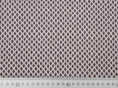 Viskose Wellen, grau taupe wei�