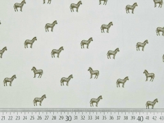 Viskose Zebras, hellkhaki