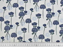 Sweat Blumen, hellblau