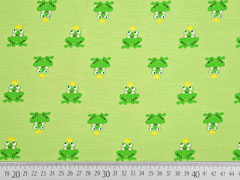 Jersey Frosch mit Krone, hellgr�n