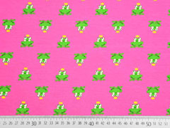 Jersey Frosch mit Krone, pink