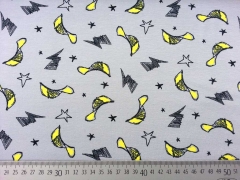 Jersey Baseball Caps & Sterne grau / gelb