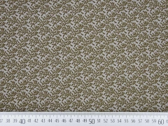 Baumwolle kleine Zweige, braun auf schlamm