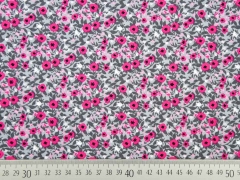 Baumwolle Little Darling Streubl�mchen, pink grau