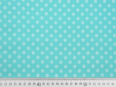 Baumwolle Little Darling Mini G�nsebl�mchen, mint