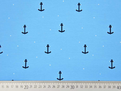 Jersey Mini Anker, hellblau