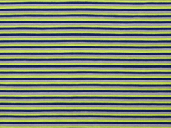 Jersey Streifen, dunkelblau lime