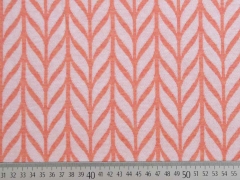 Bio-Jacquard Hamburger Liebe Maxi Knit, wei� apricot