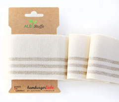 Bio-B�ndchen Cuff Me GLAM, creme gold