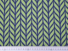 Bio-Jacquard Hamburger Liebe Maxi Knit, gr�n