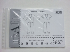 1030 Damen Jumpsuit, Schnittmuster Its A fits
