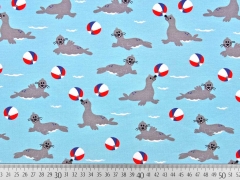 Jersey Sweet Seals, hellblau