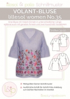 Schnittmuster Volant Bluse Lillesol Woman No35