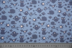 RESTST�CK 80 CM Jersey Tiere See you!, hellblau