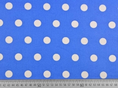 beschichtete BW Leona Punkte 1,6cm  himmelblau