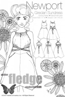 Schnittmuster Sommerkleid Newport Farbenmix