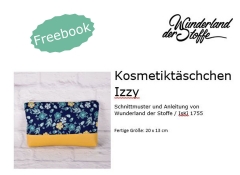 Freebook Schnittmuster Kosmetikt�schchen IZZY