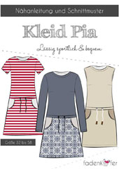 Schnittmuster Damen Kleid Pia Fadenk�fer