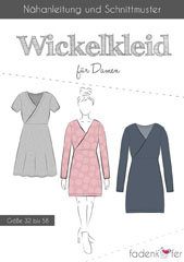 Schnittmuster Wickelkleid Damen Fadenk�fer