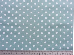 Punkte 0,6 cm, wei� auf dunkelmint