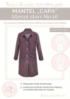Lillesol Stars No. 16 Mantel Capa Schnittmuster
