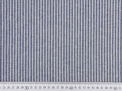 Dekostoff Jacquard Fischgr�t, dunkelblau