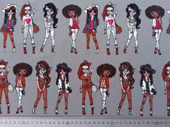 Jersey Fashion Girls, taupe