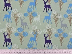 Stenzo Jersey Hirsche & Str�ucher, gr�n