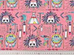 Jersey Indianer B�r, kr�ftiges altrosa