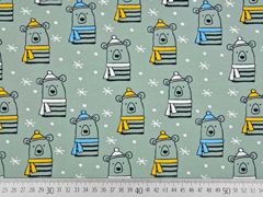 Bio-Jersey Stenzo B�ren mit Schal, mint