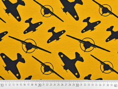 Bio-Jersey Stenzo Flugzeuge, ocker