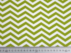 Jersey Zickzack Chevron, hellgr�n