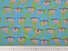Jersey Faultiere, t�rkis braun senf