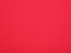 Piqu� T-Shirt Stoff Baumwolle uni, rot