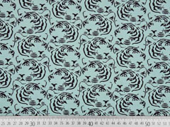 Jersey Tigerkopf, schwarz mint