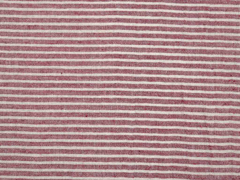 leichte Baumwolle Streifen 4mm, dunkelrot