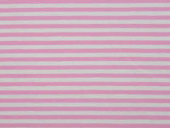 Jersey Streifen,  rosa wei�
