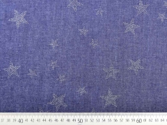 Leichter Jeans Glitzersterne, dunkelblau