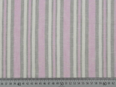 Leinen Viskose Streifen, ecrue beige rosa
