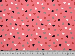 Jersey Herzen, koralle