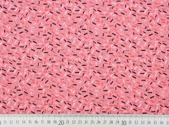 Jersey bunte Streusel, koralle