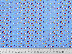 Jersey Wimpelketten hellblau