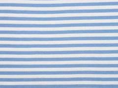 B�ndchen Streifen 7mm garngef�rbt, hellblau
