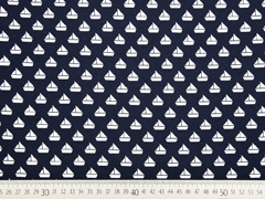 Jersey kleine Segelboote, dunkelblau