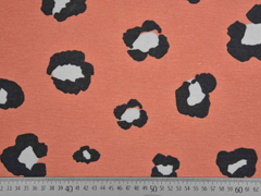 Dekostoff Leo Print, apricot
