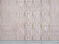 Half Panama grafisches Muster beige