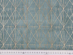 Half Panama grafisches Muster, altgr�n