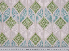 Half Panama gemusterte Rauten, beige