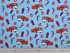 Jersey Feuerwehr, hellblau