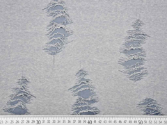 Jersey destroyed Look ovales Loch, grau